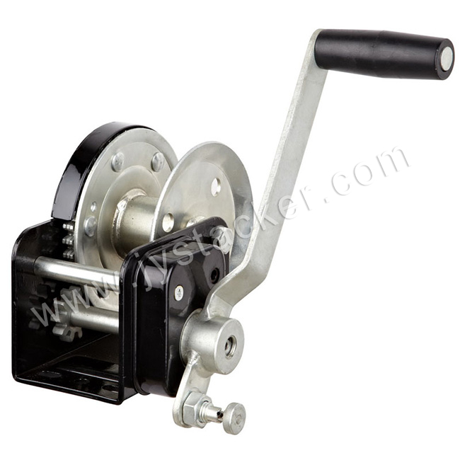 Guincho manual 2000LB com tampa de segurança da engrenagem