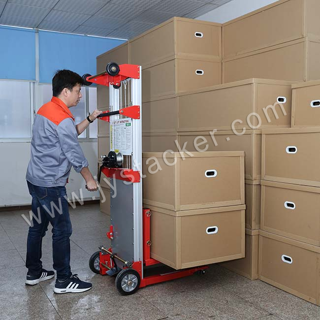 Elevação manual de material com pernas padrão 